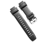 ewatchaccessories Replacement 18mm Black Resin Watch Band Strap Fits PAW-2000 / PAW2000-1 / PAW2000 / PAW 2000 / PAW-2000-1 / PAW 2000-1 And Many More