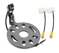 EWAY Classic 3.0 Car Adjustable Spare Tire Reverse Backup Camera Mount for 2007-2018 Jeep Wrangler JK JKU Rubicon Anti-Crack Metal Housing Heavy-Duty Rear View System Parking W/ Optional Guideline