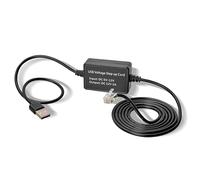 EWAY Radar Detector Cable, USB to RJ11 Radar Detectors Power Cord 12V for Escort Valentine One V1 Beltronics Uniden with Telephone Type Connector