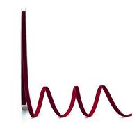 Ewaymado Burgundy Velvet Ribbon 1/4 Inch x 20Yd,Great for Gift Wrapping,Hair Bows,Christmas,Wedding Party Decoration(1/4" Burgundy)