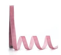 Ewaymado Lavender Velvet Ribbon 5/8 Inch x 20Yd,Great for Gift Wrapping,Hair Bows,Christmas,Wedding Party Decoration(5/8" Lavender)