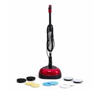 Ewbank EP170 Lightweight Floor Polisher, Cleaner, Buffer and Scrubber with Reusable Pads, Ideal for Any Hard Floors, Laminate, Wood, Vinyl, Marble and Granite, Red