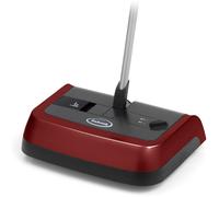 Ewbank Evo3 Manual Floor and Carpet Sweeper, Lightweight Multi Surface Cleaner with High Level Pickup both Forwards and Backwards - Red