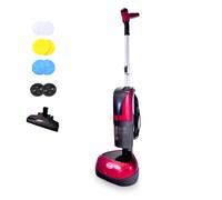 Ewbank Hard Floor Cleaner, Scrubber, Polisher, Dry Vacuum, Multi-Surface, Complete Floor Cleaning Machine, 25 Foot Cord, Red