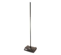 Ewbank 525 Manual Floor and Carpet Sweeper, Lightweight Speedsweep Floor Cleaner with Low Profile Body to Reach Under Furniture, Ridged rubberised tyres, Black
