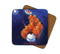 "Ewe-Dolph" Coaster by Thomas Joseph - Rudolf Sheep