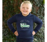 Ewe-Turn Ahead Collection Hoodie by Little Knight Navy - Navy - 9-10 Years