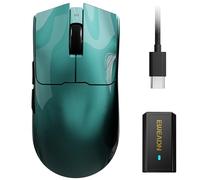 EWEADN S9 Max Wireless Gaming Mouse, 59G Ergonomic Computer Mouse, Triple Modes, 8K Polling, 26K DPI, PAW3395 Optical Sensor, Kailh Switch, 250h Battery Life, Programmable for PC/Win/Mac(Green)