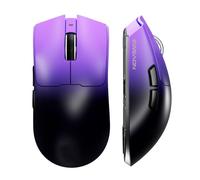 EWEADN S9 Pro Wireless Gaming Mouse, 59G Ergonomic Computer Mouse, Triple Modes, 8K Polling, 26K DPI, PAW3395 Optical Sensor, Kailh Switch, 250h Battery Life, Programmable for PC/Win/Mac(Purple)