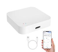 Ewelink Smart ZigBee Hub: ZigBee 3.0 & Bluetooth Multi-Mode Gateway, Wireless Smart Home Gateway, Smart Home Bridge Voice Control via Alexa/Google Home (Only Support Ewelink Smart Devices)