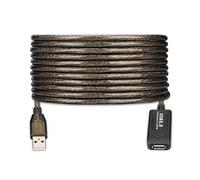 Ewent USB 2.0 Extension Cable 20 M,High Speed Data Transfer USB A Male to A Female USB Extender Cable, USB Extension Lead Compatible for Printer,Scanner,Camera,Card Reader,USB Disk,Keyboard-Grey