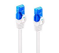 ewent Ethernet Network Patch Cat.5e U/UTP cable transmission up to 1Gigabit, 2 RJ45 connectors, PVC cable, CCA, AWG 26/7. Ideal for fiber optic transmission with Gigabit/LAN regi, 3 m. White