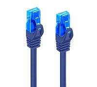 ewent Ethernet Network Patch Cat.5e U/UTP cable transmission up to 1Gigabit, 2 RJ45 connectors, PVC cable, CCA, AWG 26/7. Ideal for fiber optic transmission with Gigabit/LAN regi 3m, Blue
