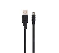 Ewent EW-100110-020-N-P USB Cable (1.8 m, USB A, Mini-USB B, 2.0, Black)