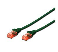 Ewent Network Patch Cable Cat 6 U/UTP, AWG 24/7, 2 RJ45 Connectors green