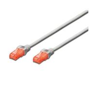 Ewent Network Patch Cable Cat 6 U/UTP, AWG 24/7, 2 RJ45 Connectors white