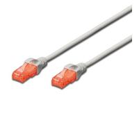 Ewent Patch CABLE CAT 6 U/UTP Lead 24/7 (2 X RJ45 Connectors, 7 M, Grey