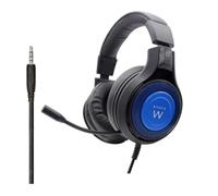 ewent PL3322 Gaming Headset with Flexible Microphone With 3.5 mm Jack Wired with
