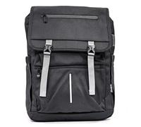 Ewent Unisex's Ew2537 Zaino Vintage Ecofriendly Per Notebook Da 16.1 Pollici Laptop Backpack, Black, 27 Litri
