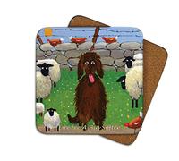 Ewe're A Big Softee Coaster by Thomas Joseph - Funny Sheep