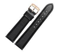 ewgrkba 15mm 21mm Lizard Pattern Cowhide Watchband WatchBracelet Compatible With Movado 0607122/606088 Strap Wristwatches Band Simple Stylish(Silver white,15mm)