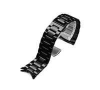 ewgrkba 18mm 20mm 22mm 24mm Stainless Steel Watchband Compatible With Casio EDIFICE EFV-540 EFV-500 BEM501 EFS-S510 EFB-650 ECB900 Watch Belt Strap(Style A-black,20mm)