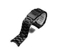 ewgrkba 18mm 20mm 22mm 24mm Stainless Steel Watchband Compatible With Casio EDIFICE EFV-540 EFV-500 BEM501 EFS-S510 EFB-650 ECB900 Watch Belt Strap(Style C-black,18mm)