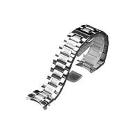 ewgrkba 18mm 20mm 22mm 24mm Stainless Steel Watchband Compatible With Casio EDIFICE EFV-540 EFV-500 BEM501 EFS-S510 EFB-650 ECB900 Watch Belt Strap(Style A-silver,20mm)