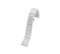 ewgrkba Compatible With Lily 2 Smart Watch Strap Ceramic Watch Strap Fashion Sporty Lily 2 Generation Ceramic Watchband 14m(4102 white)