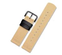 ewgrkba Rubber Watchband Compatible With Casio PRG-650 PRW-6600 PRG600 PROTREK Mountaineering Series Watches Bracelet Black Blue 24mm(Nylon Khaki black)