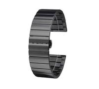 ewgrkba Stainless Steel Watchstrap Compatible With Hamilton Kaki Aviation Field Jazz Series Surpassing Wind Speed And Flying Metal Wachband 20 22mm(G01 black,20mm)