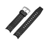 ewgrkba Watch Band Compatible With Casio Edifice Series Strap EF-550/EF523 Rubber Straps Compatible With Casio EF550 Diving Sport Watchband Wristband Bracelet(EF-523 silver)