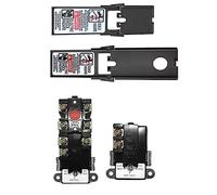 EWH-00C Electric Water Heater Thermostats, Include Upper and Lower Element Thermosatat, Terminal Protective Covers, Therm-O-Disc(TOD) style, Interchangeable with APCOM Style, Water Heater Repair Parts