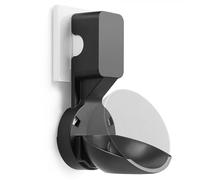 EWIGE Wall Mount for Pop & Google mini, Socket Holder Stand, A Space-saving Solution for Smart Home Speakers Accessories Bracket with Cable Arrangement (Black)