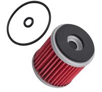 Ewillownm Compatible with HF141 Oil Filter Replacement for Yamaha WR250F WR250X WR450F XT250 YZ250F YZ450F with Oil Ring