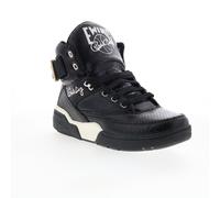 Ewing Athletics 33 HI Vintage Mens Black Leather Lifestyle Trainers Shoes