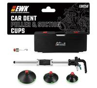 EWK Klutch Pneumatic Slide Hammer Dent Puller Air Suction Cup Paintless Car Body Repair Kit + CASE