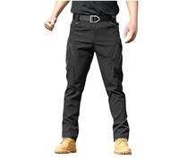 Ewleguzka Men's Cargo Work Combat Trousers,Casual Military Camouflage Army Camo Wild Outdoor Pants Men's Hiking Tactical Trousers Lightweight Rip-Stop Combat Work Cargo Pants with Multi Pockets