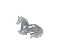 Ewleguzka Pocket Hug Pony Horse Flat Resin Ornament, 2D Laser Cut Keepsake, Make a Great Encouragement for Friend Her Him Kids Horse Lover