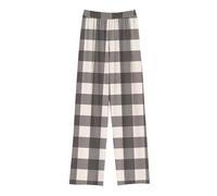 Ewleguzka Pyjama Pants for Girls Long Sleep Plaid Pants Soft Lounge Pj Bottoms Lounge Plaid Pjs Bottoms Christmas Pjs Trousers Checked Sleep Red for Ladies Loungewear with Pockets