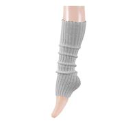 Ewleguzka Women's Lace Trim Leg Warmers - Frilly Ruffle Cuff Boot Socks, Solid Colour Slouchy Mid Calf Socks, Cute Kawaii Socks for Women, Fashion Ankle Warmers