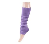 Ewleguzka Women's Lace Trim Leg Warmers - Frilly Ruffle Cuff Boot Socks, Solid Colour Slouchy Mid Calf Socks, Cute Kawaii Socks for Women, Fashion Ankle Warmers