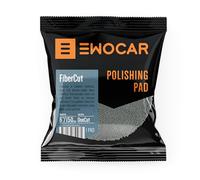 Ewocar FiberCut 150mm Polishing Pad - professional sanding pad with strong removal rate, medium-soft interface and perfect finish - ideal for heavy cut & one step polishes