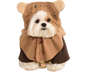 Ewok Deluxe Pet Costume Star Wars Dog Cat Fancy Dress Outfit Licensed