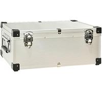 eWorldStock Neo Media Aluminium CD or DVD Storage Box with Sleeves Holds Upto 420 disks