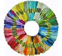 Ewparts 150 Colours Embroidery Thread Set, 8 Metres, 6 Thread, Emboidary Floss Embroidery Floss Kit, Embroidery Thread Strings, Embroidery Thread for Friendship Bracelets, Embroidery Thread Kit