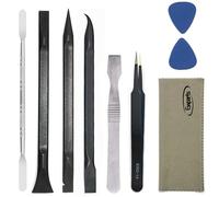 Ewparts Professional Pry Tool Kit 9PCS Plastic Pry Tool Opening Tool Plastic Spudger Tool Kit Phone Screen Repair Kit Tweezers for iPhone, Laptop, iPad, MacBook, Tablet, Electronics Repair Tool Kit