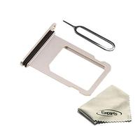 Ewparts Sim Card Tray Slot Holder Compatible with iPhone 8 Sim Tray Holder Replacement Sim Card Tray Gold with Waterproof Rubber Ring and Eject Pin