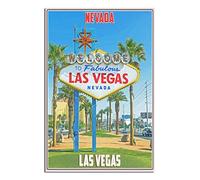 EWPLOREWASP Vintage Travel Poster Las Vegas Nevada Canvas Art Poster Gift Wall Decor Painting Poster Decorative Posters