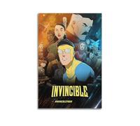 EWQEIQUW Invincible Poster Wall Art Decor Canvas Posters Vintage Art Esthetic Decoration for Living Room Bed Room 12x18inch(30x45cm) Unframe-style